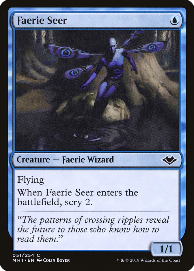 Faerie Seer [Modern Horizons] | The Time Vault CA