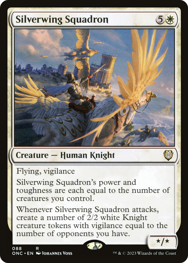 Silverwing Squadron [Phyrexia: All Will Be One Commander] | The Time Vault CA