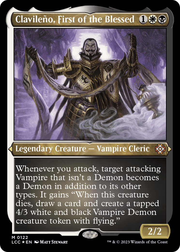 Clavileno, First of the Blessed (Display Commander) [The Lost Caverns of Ixalan Commander] | The Time Vault CA