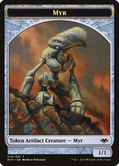 Shapeshifter // Myr Double-Sided Token [Modern Horizons Tokens] | The Time Vault CA