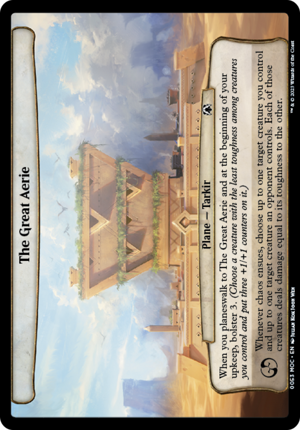 The Great Aerie [March of the Machine Commander] | The Time Vault CA