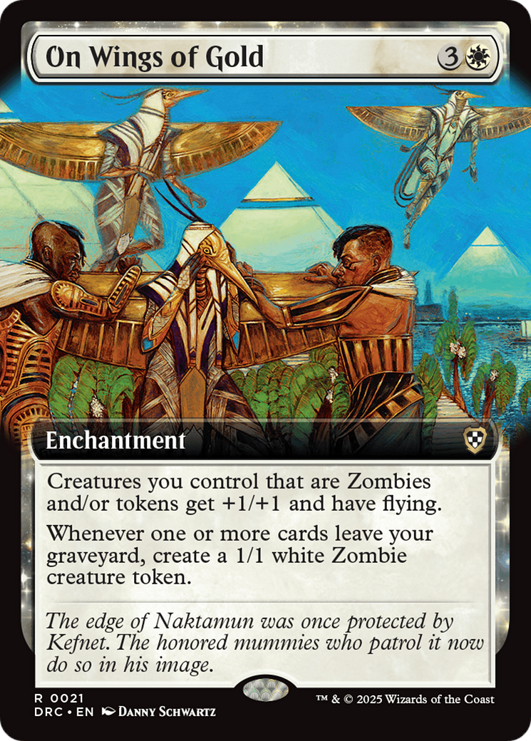 On Wings of Gold (Extended Art) [Aetherdrift Commander] | The Time Vault CA