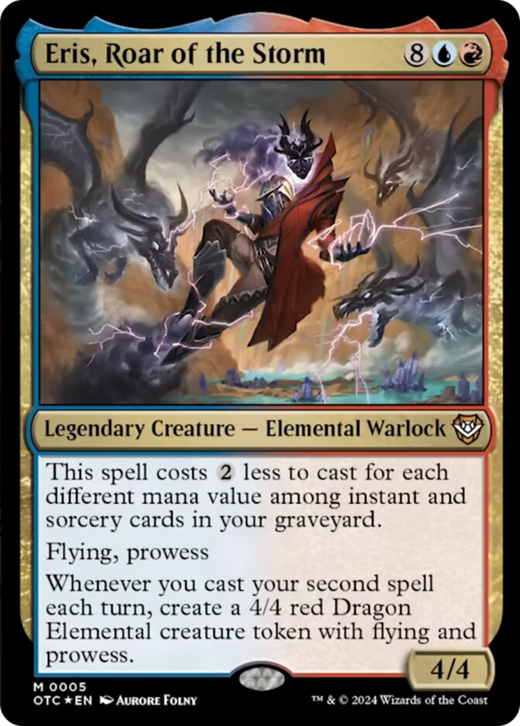 Eris, Roar of the Storm [Outlaws of Thunder Junction Commander] | The Time Vault CA