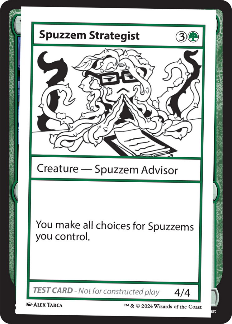 Spuzzem Strategist [Mystery Booster 2 Playtest Cards] | The Time Vault CA