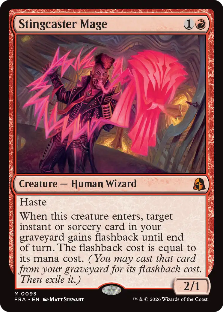 Stingcaster Mage [Reality Fracture] | The Time Vault CA