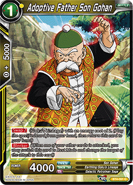 Adoptive Father Son Gohan (Reprint) (BT4-091) [Battle Evolution Booster] | The Time Vault CA
