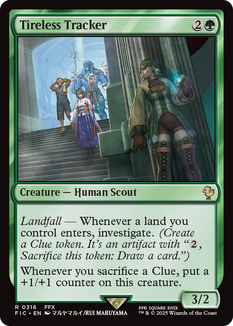 Tireless Tracker [FINAL FANTASY Commander] | The Time Vault CA