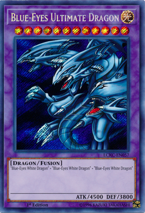 Blue-Eyes Ultimate Dragon [LCKC-EN057] Secret Rare | The Time Vault CA