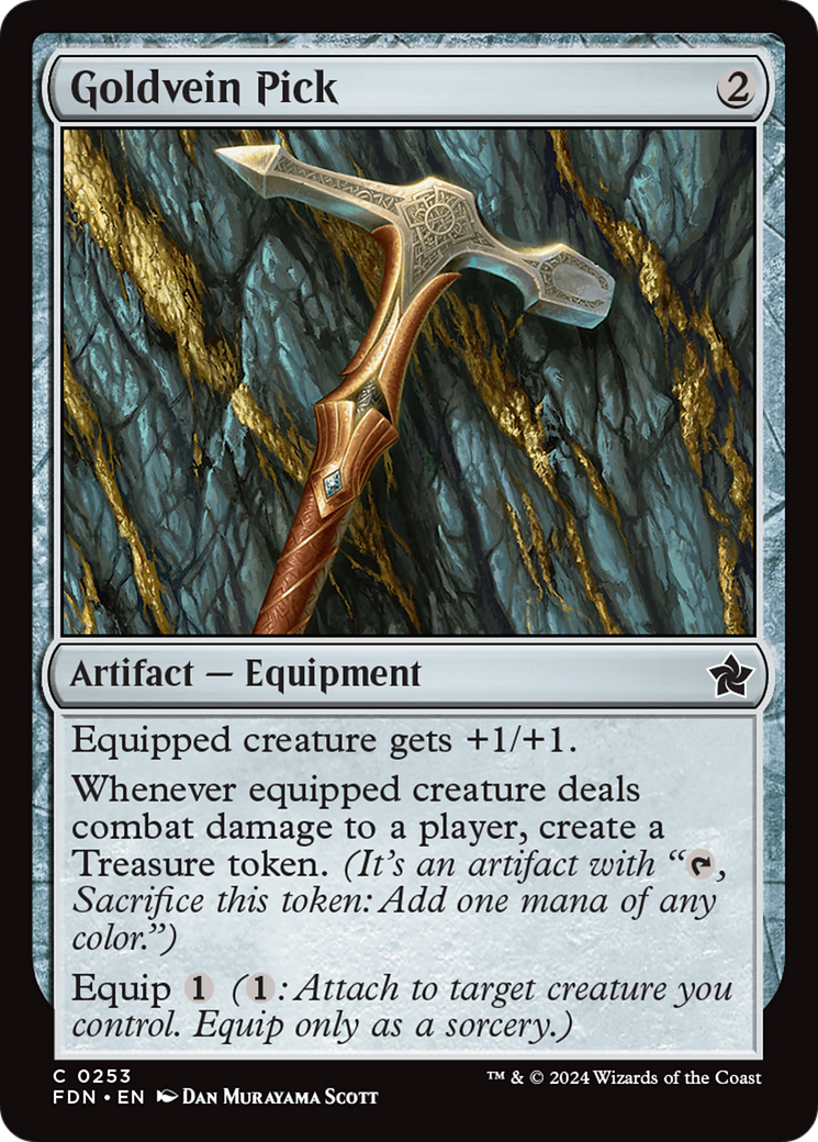Goldvein Pick [Foundations] | The Time Vault CA