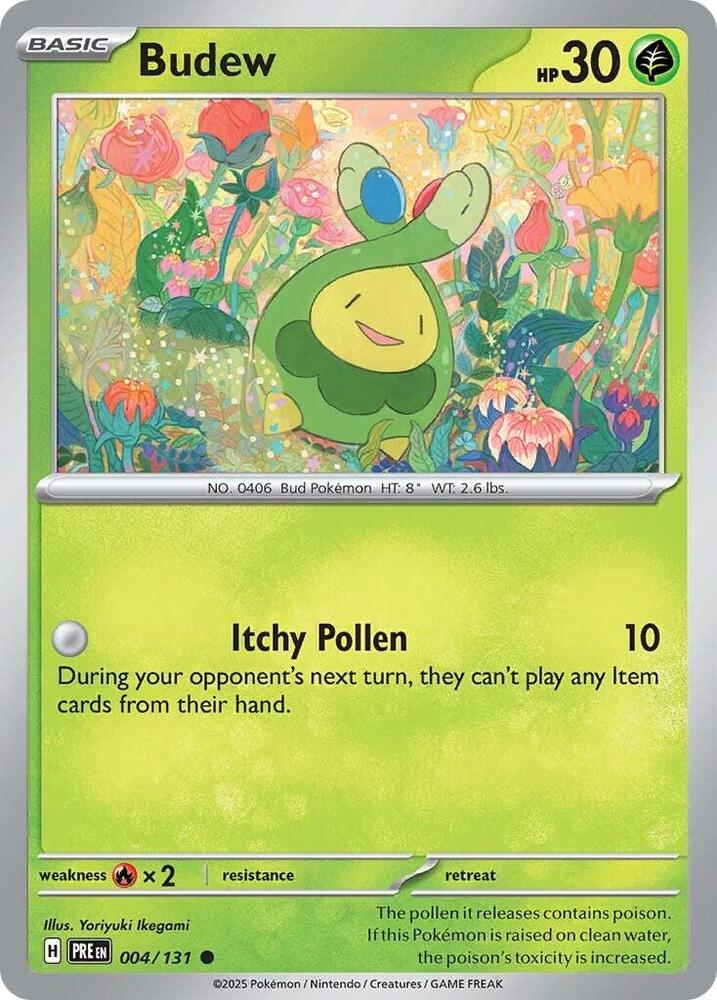 Budew (004/131) [Scarlet & Violet: Prismatic Evolutions] | The Time Vault CA