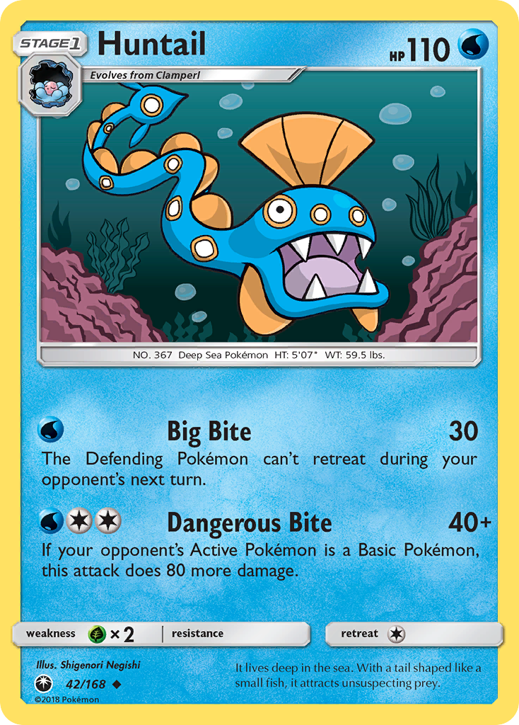 Huntail (42/168) [Sun & Moon: Celestial Storm] | The Time Vault CA