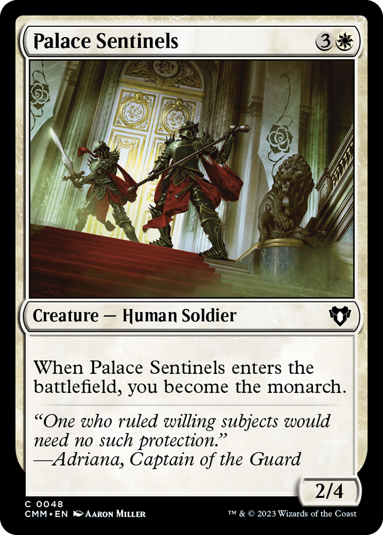 Palace Sentinels [Commander Masters] | The Time Vault CA