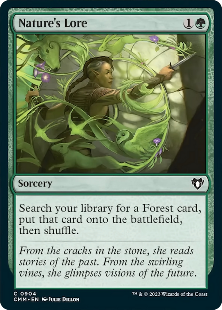 Nature's Lore [Commander Masters] | The Time Vault CA