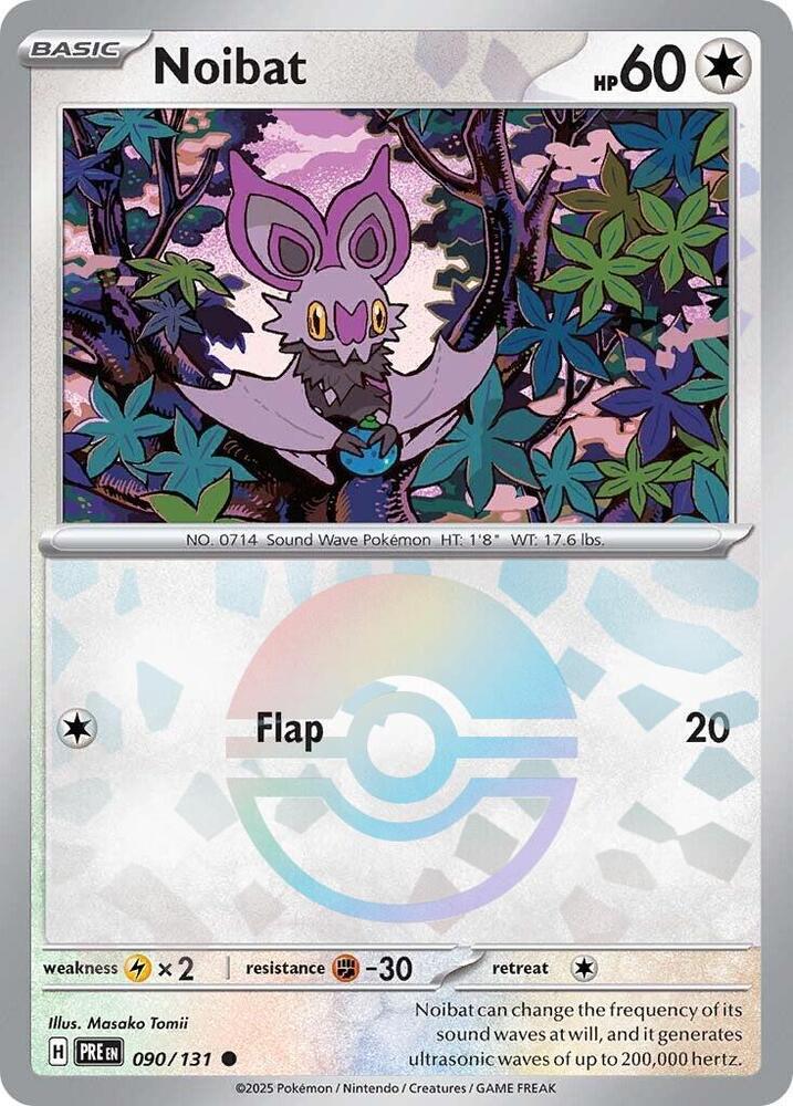 Noibat (090/131) (Poke Ball Pattern) [Scarlet & Violet: Prismatic Evolutions] | The Time Vault CA