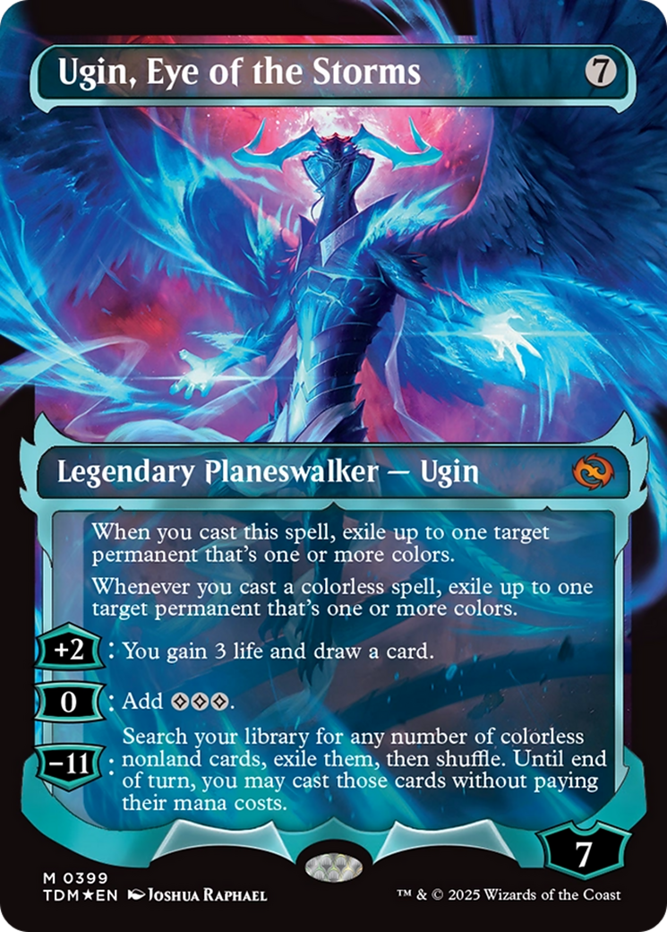 Ugin, Eye of the Storms (Showcase) [Tarkir: Dragonstorm] | The Time Vault CA
