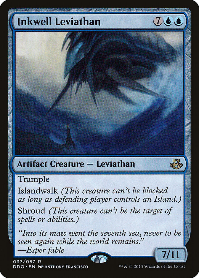 Inkwell Leviathan [Duel Decks: Elspeth vs. Kiora] | The Time Vault CA