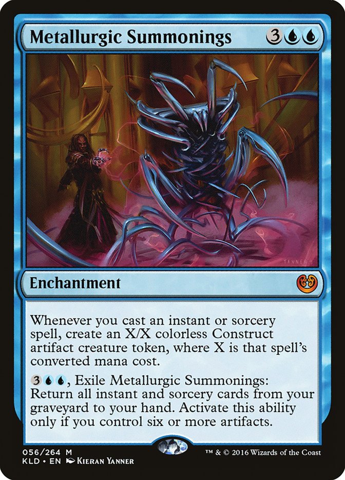 Metallurgic Summonings [Kaladesh] | The Time Vault CA