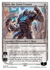 Karn, the Great Creator (White Border) [Mystery Booster 2] | The Time Vault CA