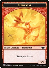 Elemental (009) // Goblin Double-Sided Token [Modern Horizons Tokens] | The Time Vault CA