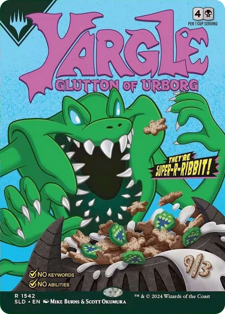 Yargle, Glutton of Urborg [Secret Lair Drop Series] | The Time Vault CA