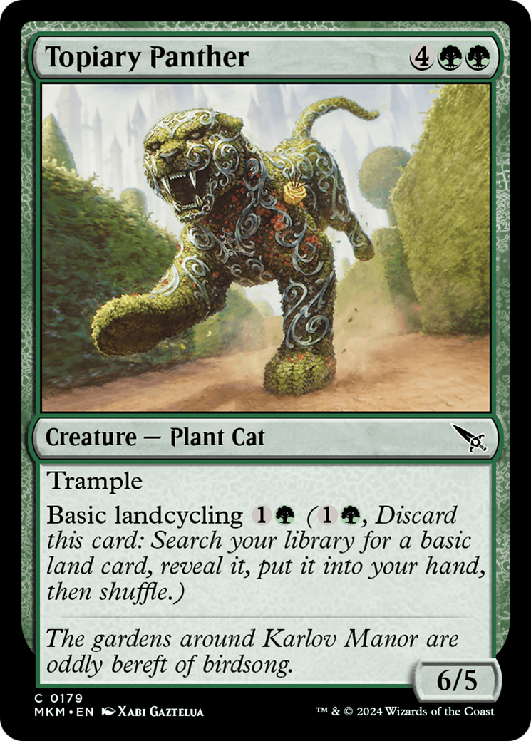 Topiary Panther [Murders at Karlov Manor] | The Time Vault CA