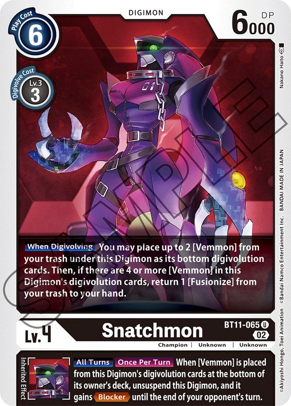 Snatchmon [BT11-065] [Dimensional Phase] | The Time Vault CA