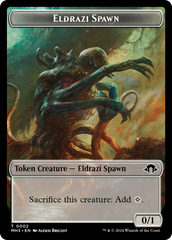 Eldrazi Spawn // Cat Double-Sided Token [Modern Horizons 3 Tokens] | The Time Vault CA