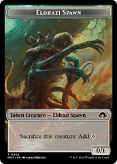 Eldrazi Spawn // Spirit (0008) Double-Sided Token [Modern Horizons 3 Tokens] | The Time Vault CA