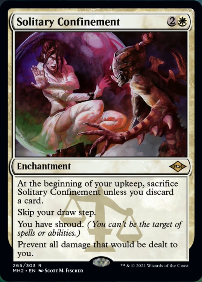 Solitary Confinement (Foil Etched) [Modern Horizons 2] | The Time Vault CA