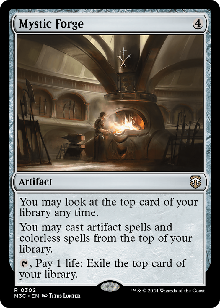 Mystic Forge (Ripple Foil) [Modern Horizons 3 Commander] | The Time Vault CA
