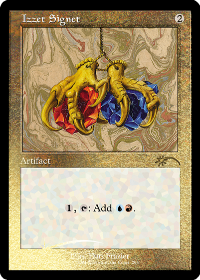 Izzet Signet (Retro) (Foil Etched) [Secret Lair Drop Series] | The Time Vault CA