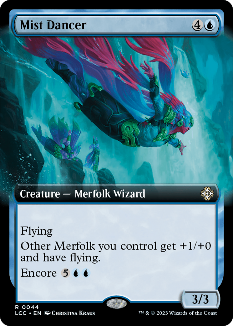 Mist Dancer (Extended Art) [The Lost Caverns of Ixalan Commander] | The Time Vault CA