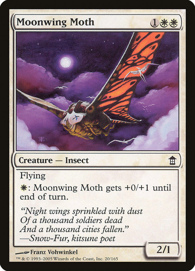 Moonwing Moth [Saviors of Kamigawa] | The Time Vault CA