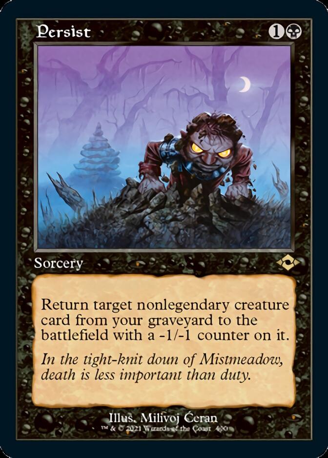 Persist (Retro Foil Etched) [Modern Horizons 2] | The Time Vault CA