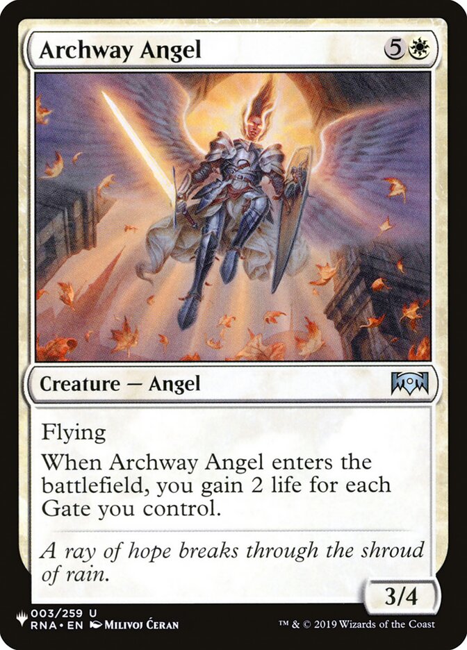 Archway Angel [The List] | The Time Vault CA