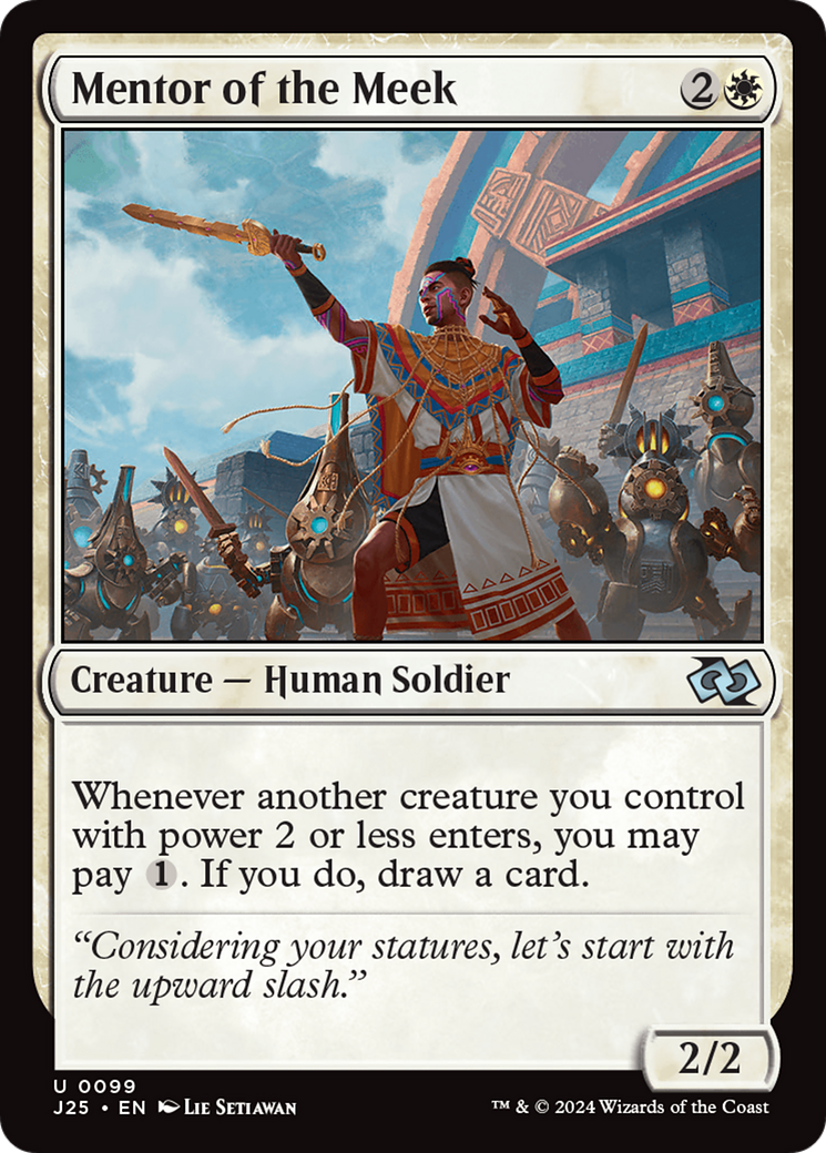 Mentor of the Meek [Foundations Jumpstart] | The Time Vault CA