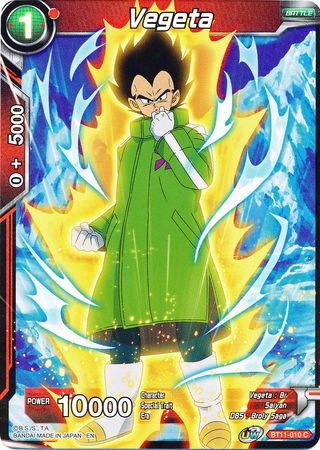 Vegeta (BT11-010) [Vermilion Bloodline 2nd Edition] | The Time Vault CA