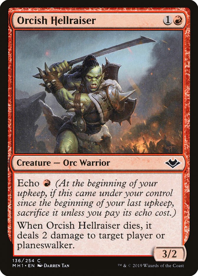 Orcish Hellraiser [Modern Horizons] | The Time Vault CA