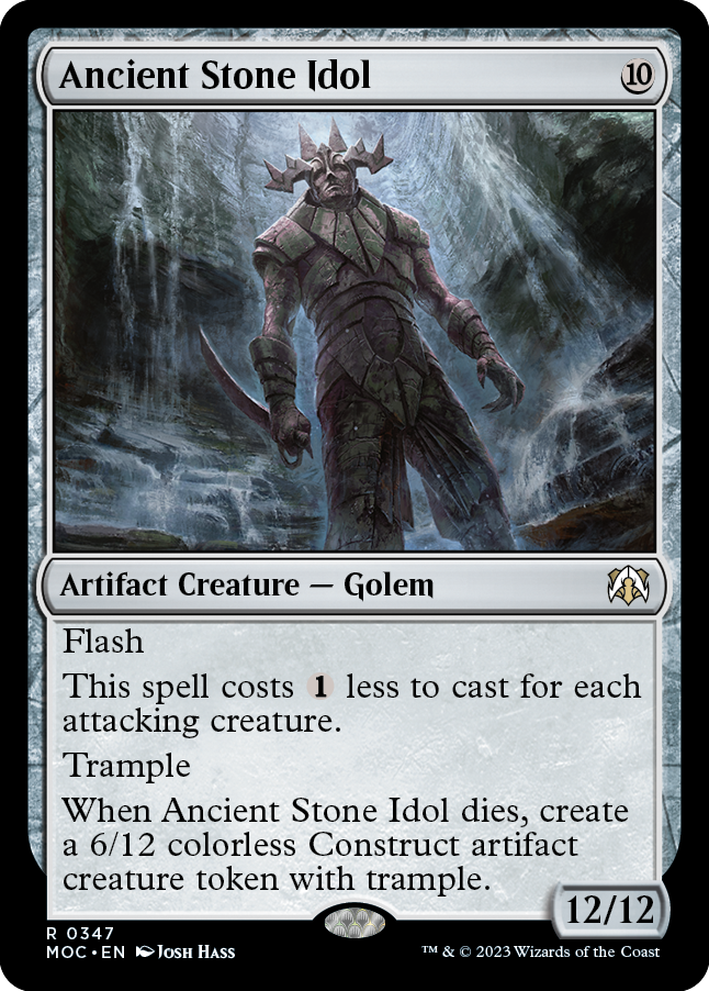 Ancient Stone Idol [March of the Machine Commander] | The Time Vault CA