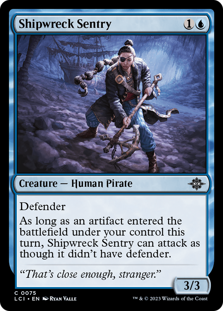 Shipwreck Sentry [The Lost Caverns of Ixalan] | The Time Vault CA