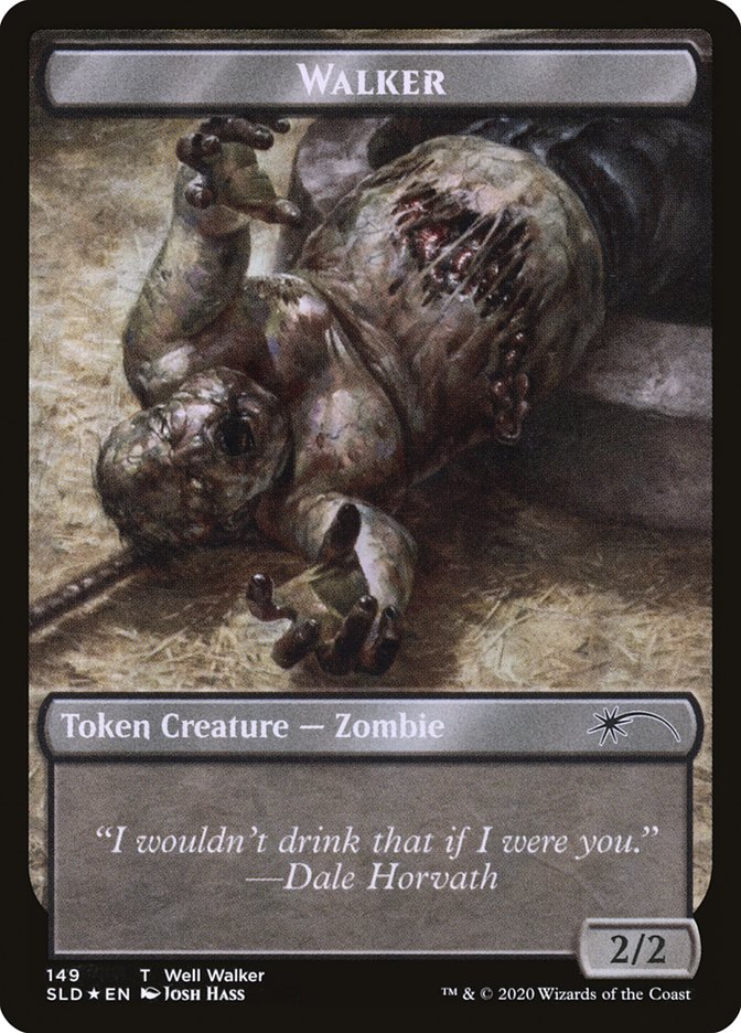 Walker Token (149 // 150) Double-Sided Token [Secret Lair Drop Series] | The Time Vault CA