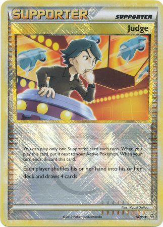 Judge (78/95) (League Promo) [HeartGold & SoulSilver: Unleashed] | The Time Vault CA