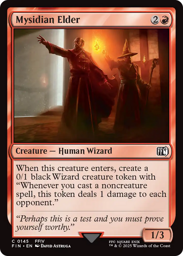 Mysidian Elder [FINAL FANTASY] | The Time Vault CA