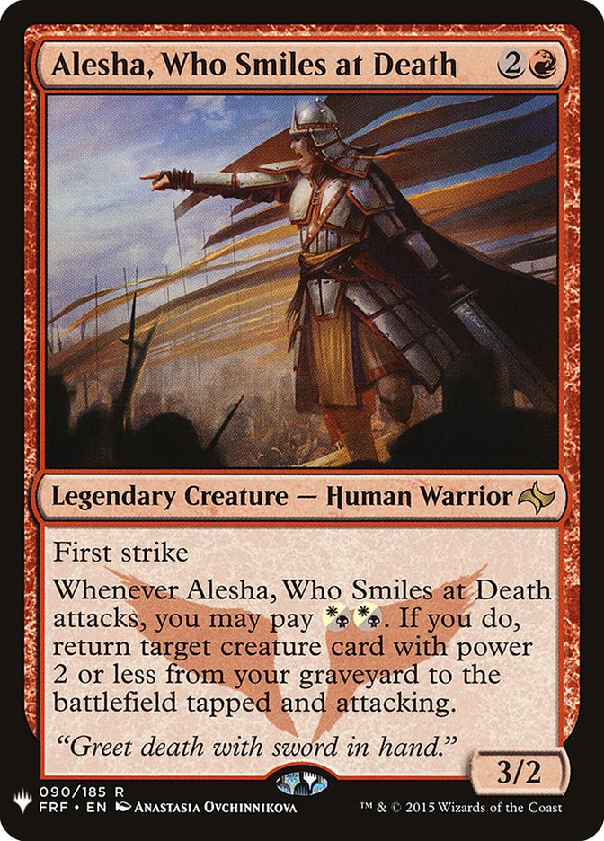Alesha, Who Smiles at Death [Mystery Booster] | The Time Vault CA
