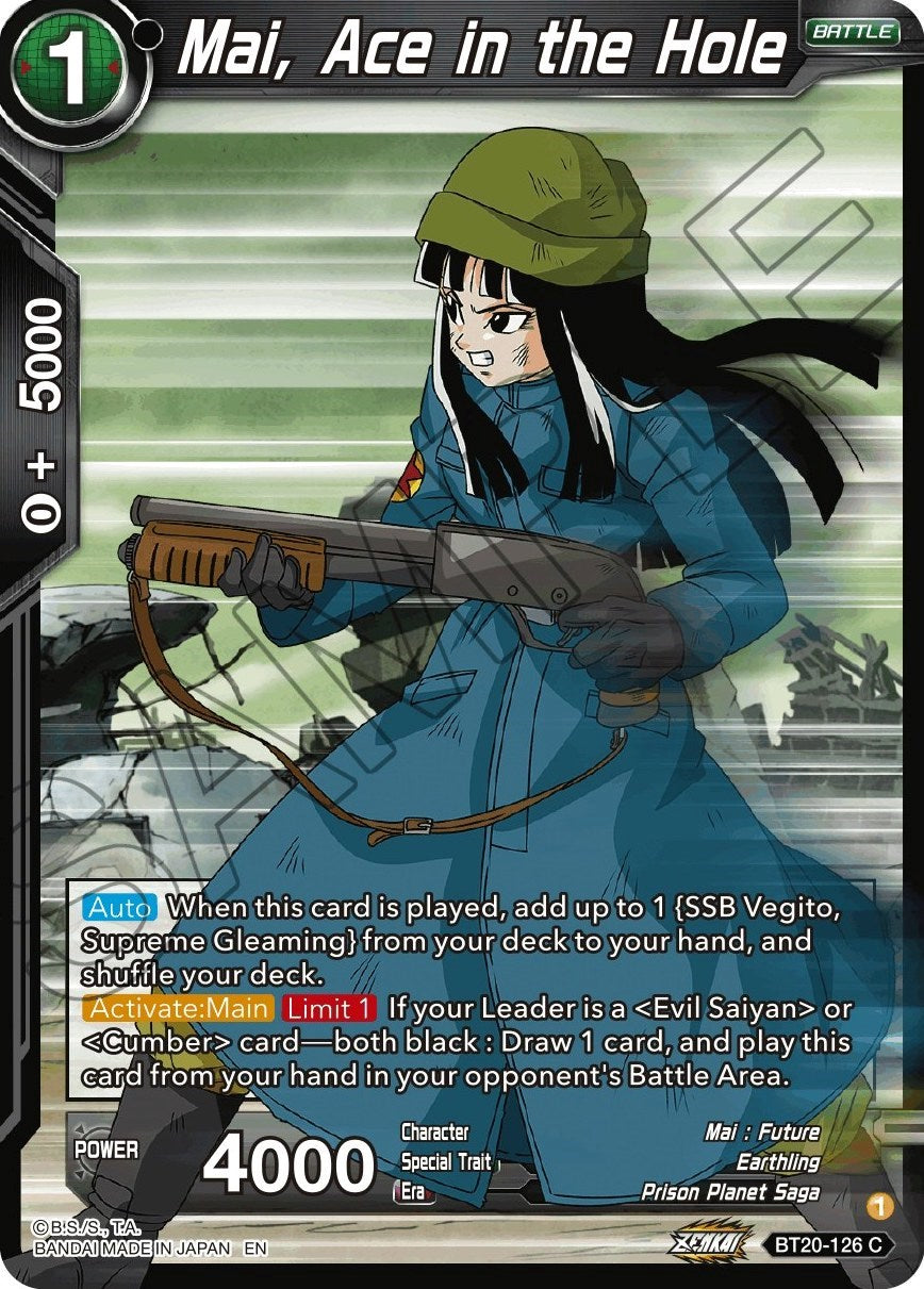 Mai, Ace in the Hole (BT20-126) [Power Absorbed] | The Time Vault CA