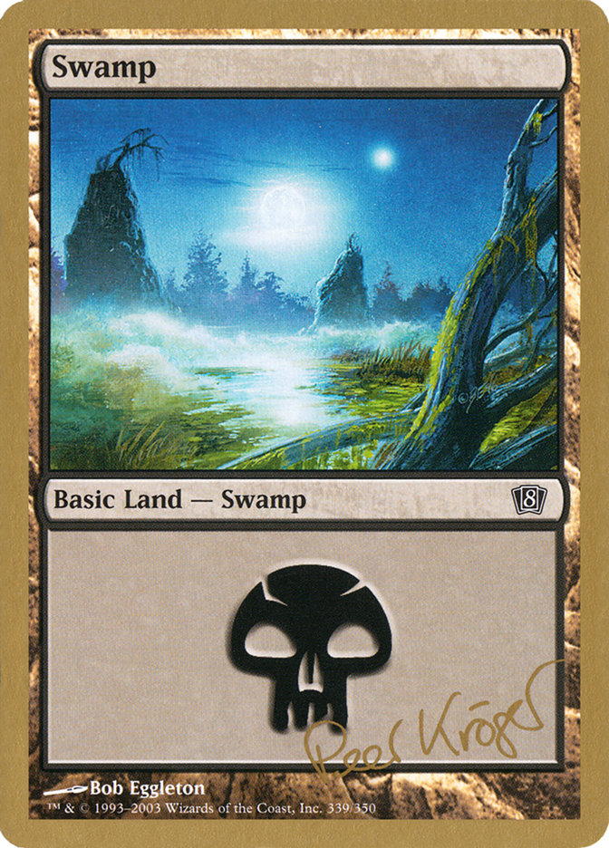 Swamp (pk339) (Peer Kroger) [World Championship Decks 2003] | The Time Vault CA