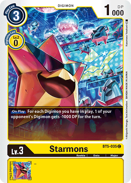 Starmons [BT5-035] [Battle of Omni] | The Time Vault CA