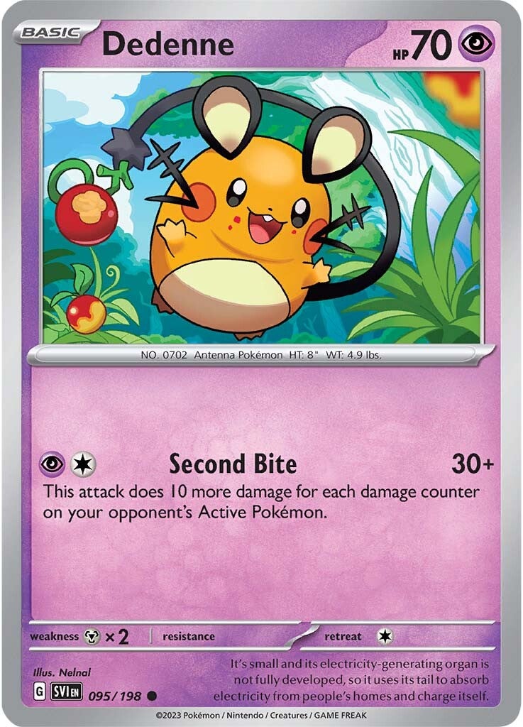 Dedenne (095/198) [Scarlet & Violet: Base Set] | The Time Vault CA