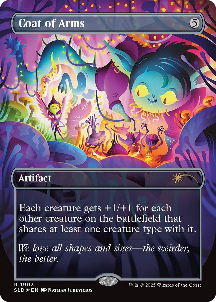 Coat of Arms (Double Rainbow Foil) [Secret Lair Drop Series] | The Time Vault CA