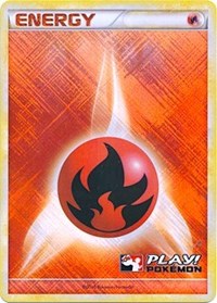 Fire Energy (2010 Play Pokemon Promo) [League & Championship Cards] | The Time Vault CA